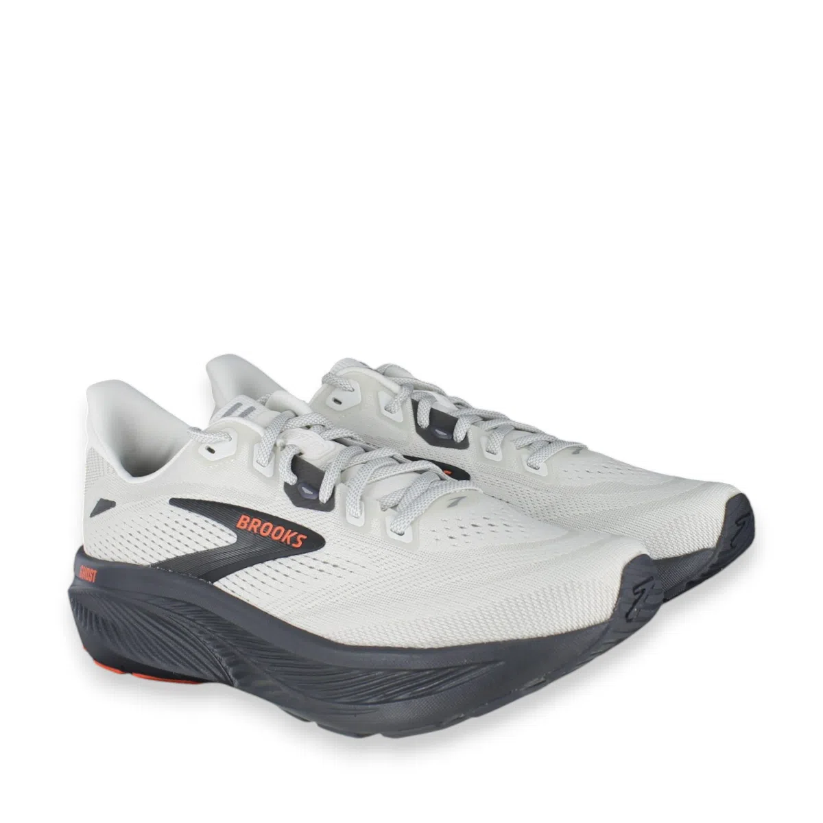 Brooks Ghost 18 110493-292 Beige Running Shoes Pair