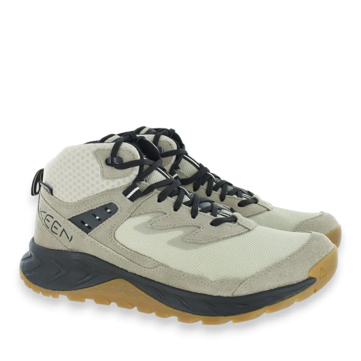Keen Hightrail Mid 1030343 Taupe Hiking Boots Pair