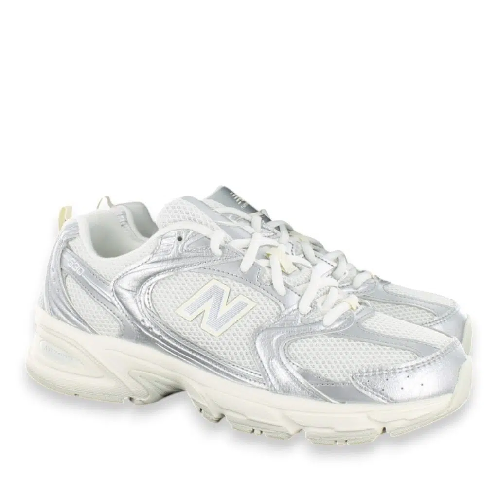 Unisex New Balance 530 Silver Lifestyle Athletic Shoes