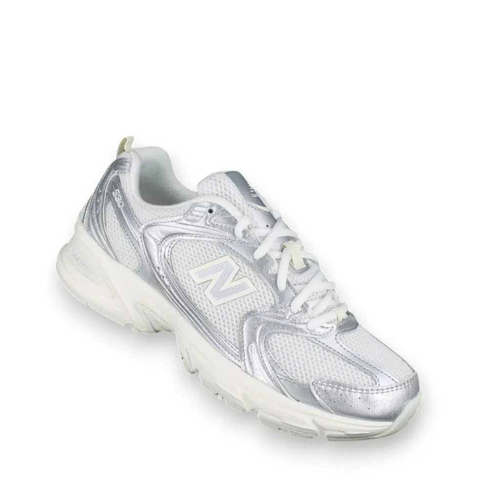 New Balance 530 U5303IR Silver Athletic Shoes Single