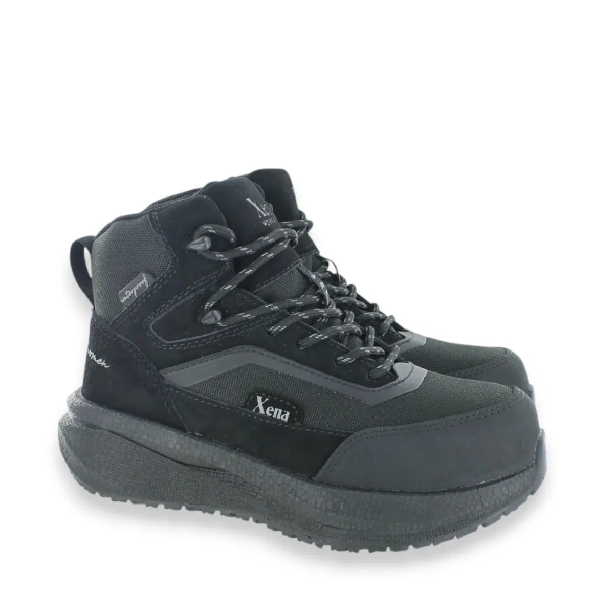 Xena Luna LN-BLI Black Work Boots Pair