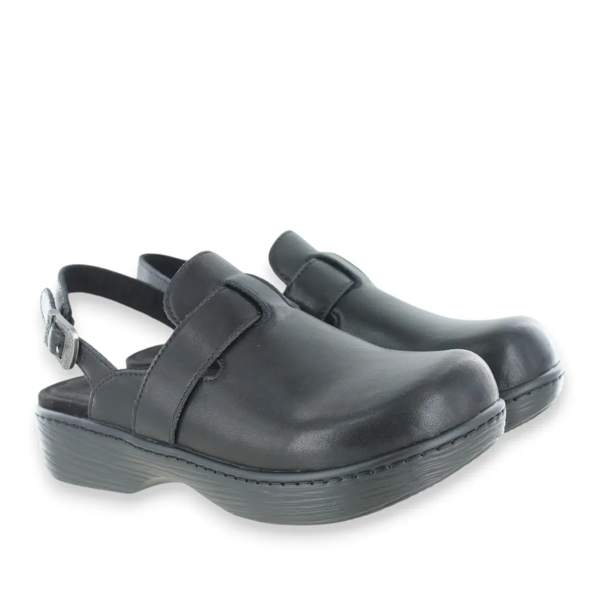 Alegria Olanna OLA-6692 Black Slingback Clogs Pair