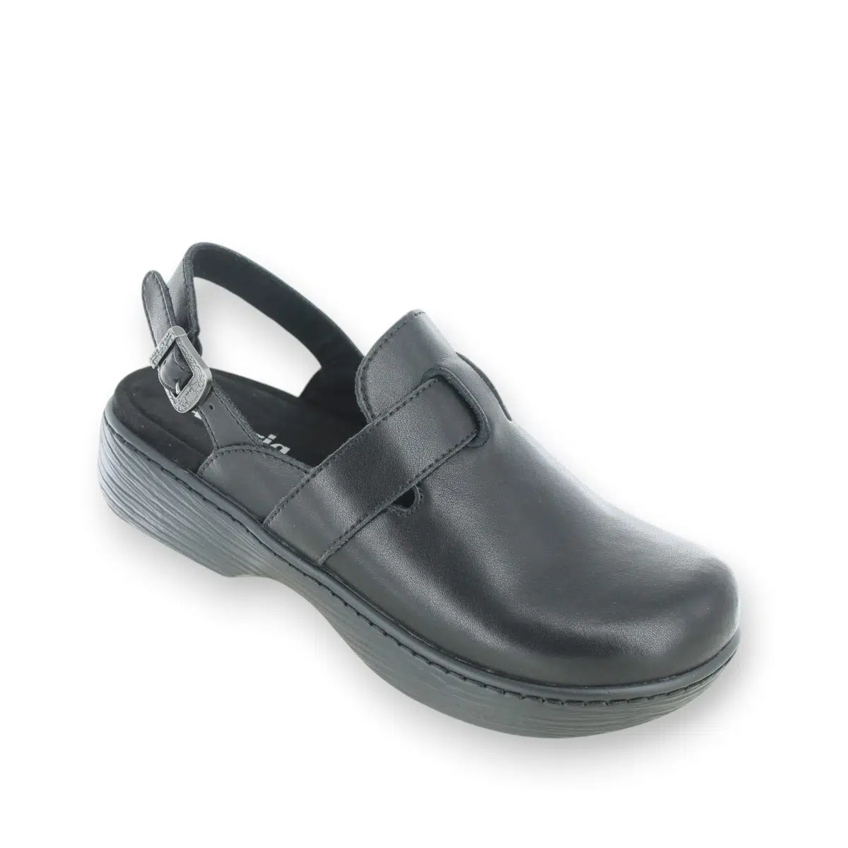 Alegria Olanna OLA-6692 Black Slingback Clogs Single