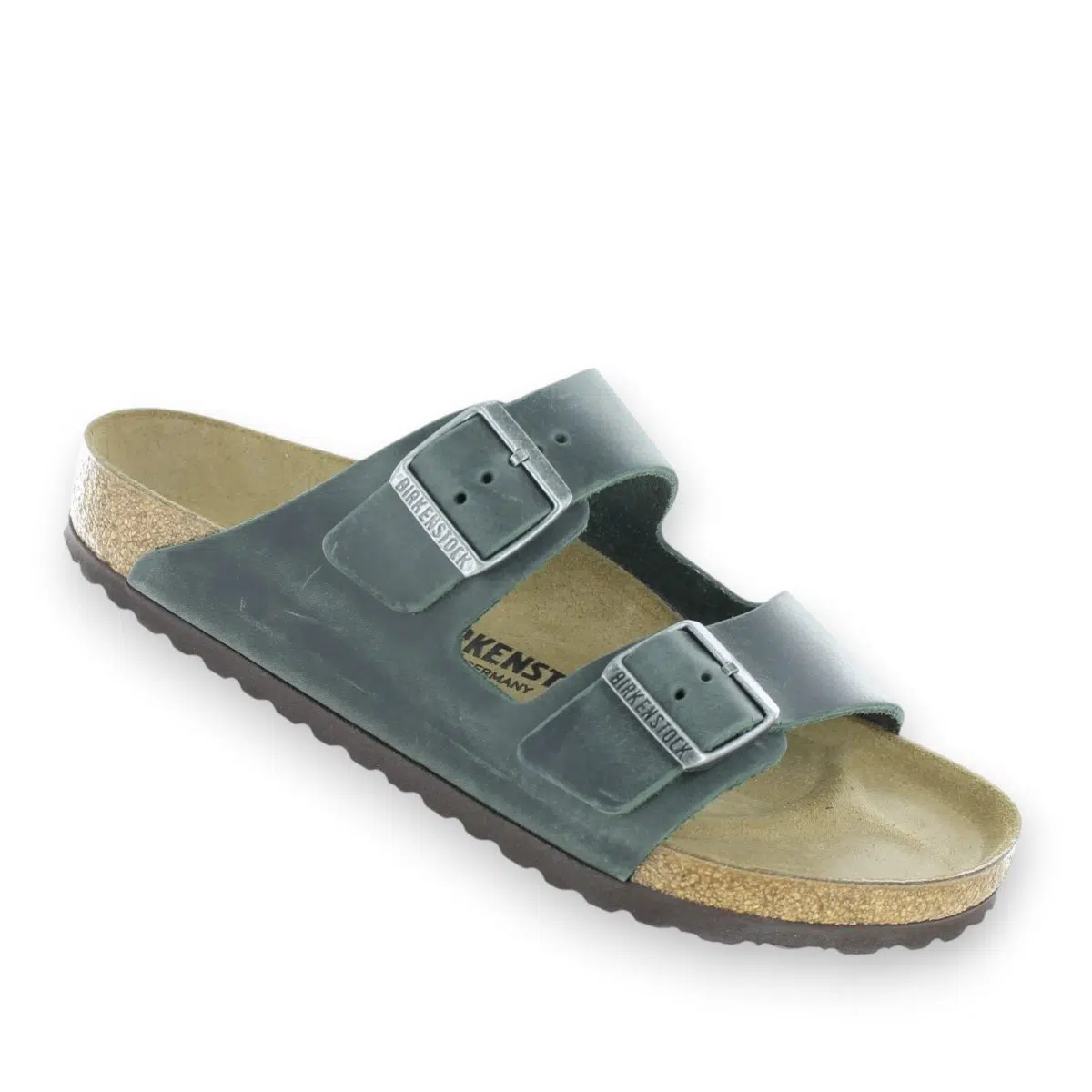 Birkenstock Arizona Oiled 1032783 Green Sandals Single