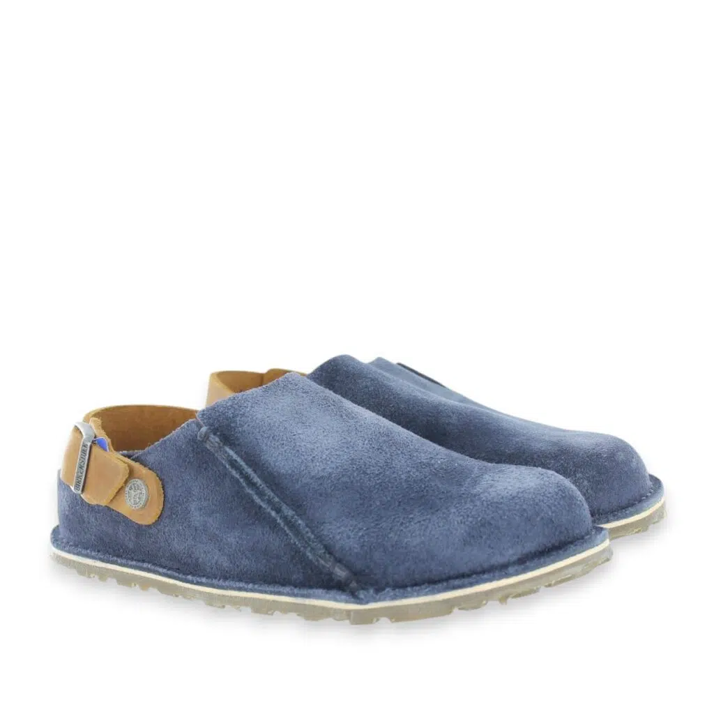 Birkenstock Lutry 1032478 Navy Clogs Pair