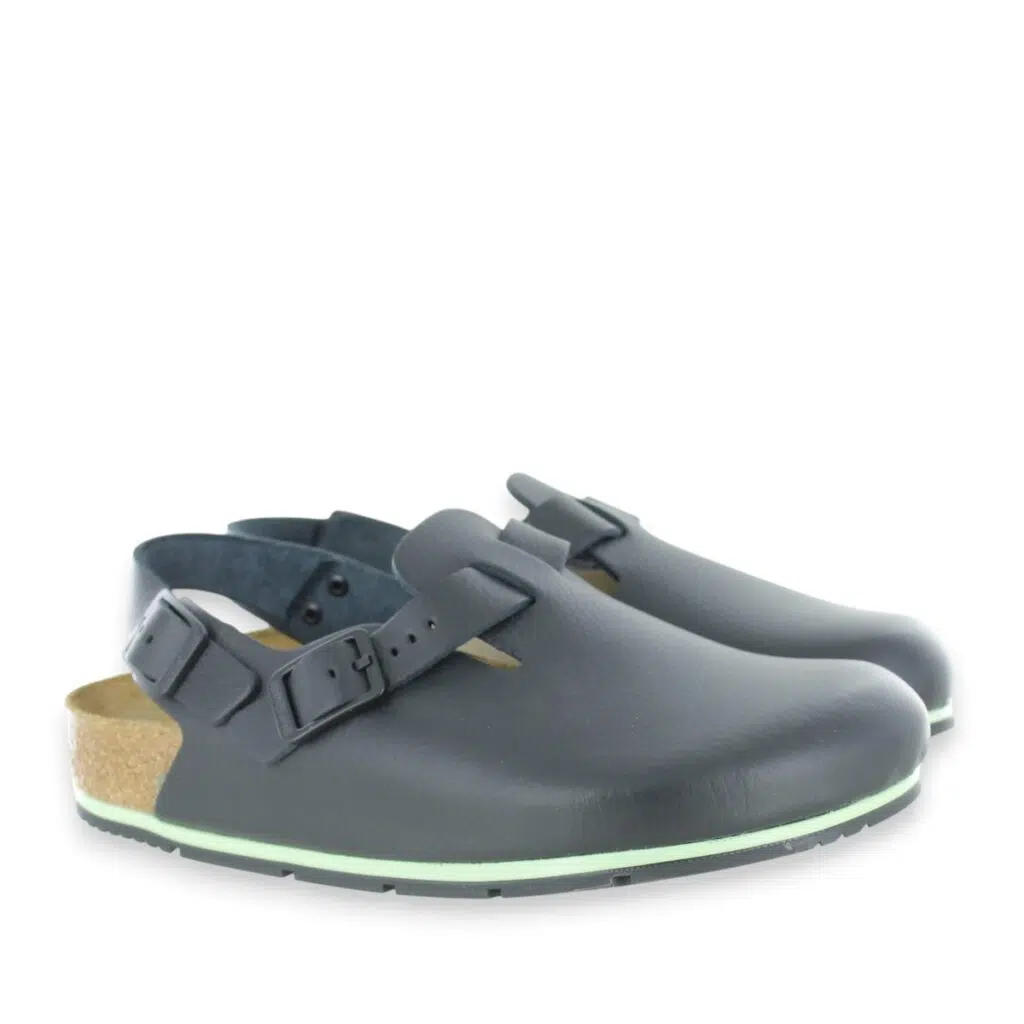 Birkenstock Tokio Pro 1025986 Black Clogs Pair