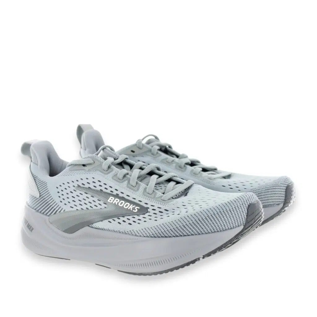 Brooks Ghost Max 4 110496-015 Grey Running Shoes Pair