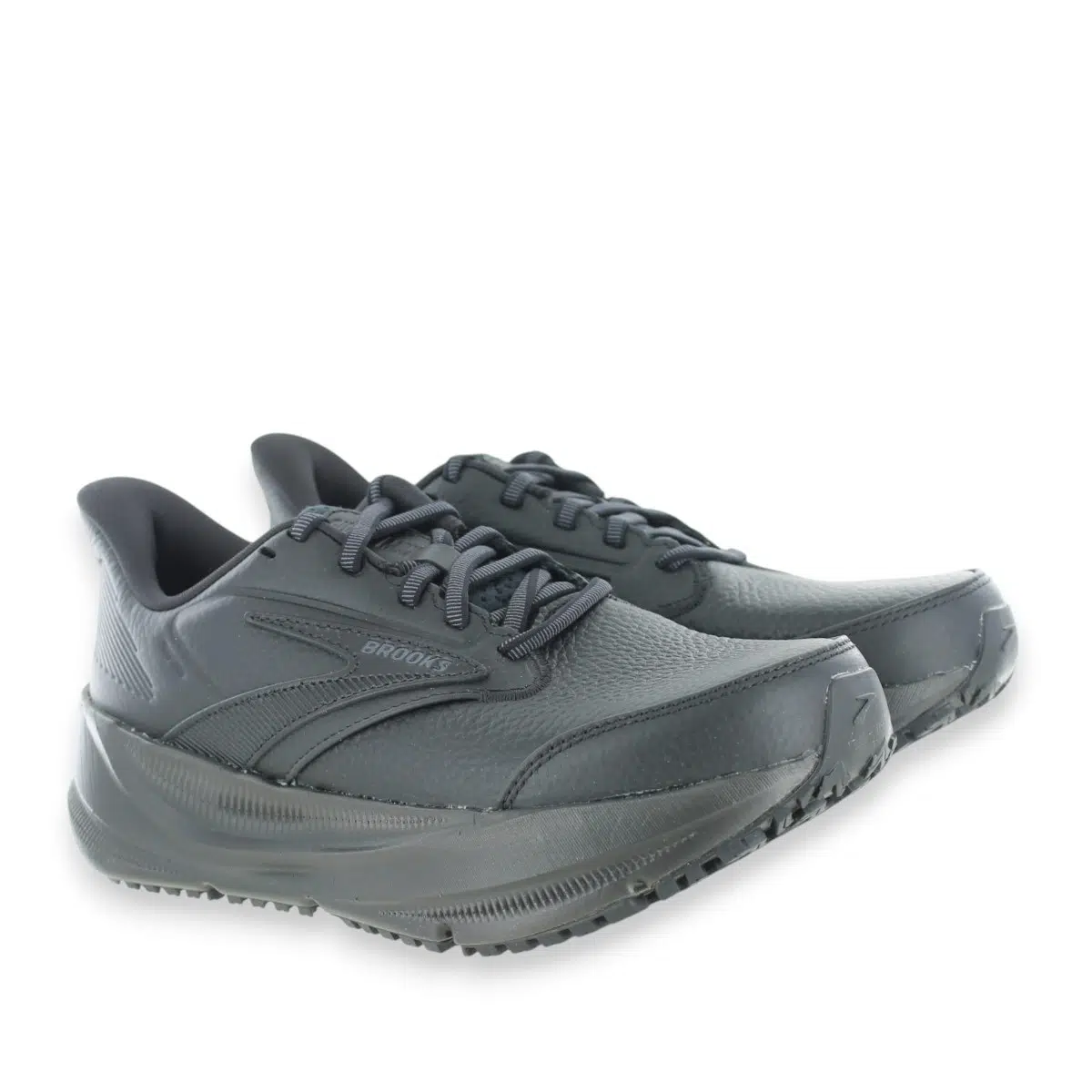 Brooks Ghost Max SR 120484-072 Black Work Sneakers Pair