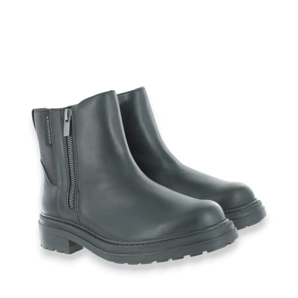 Clarks Orinoco3 26327122 Black Ankle Boots Pair