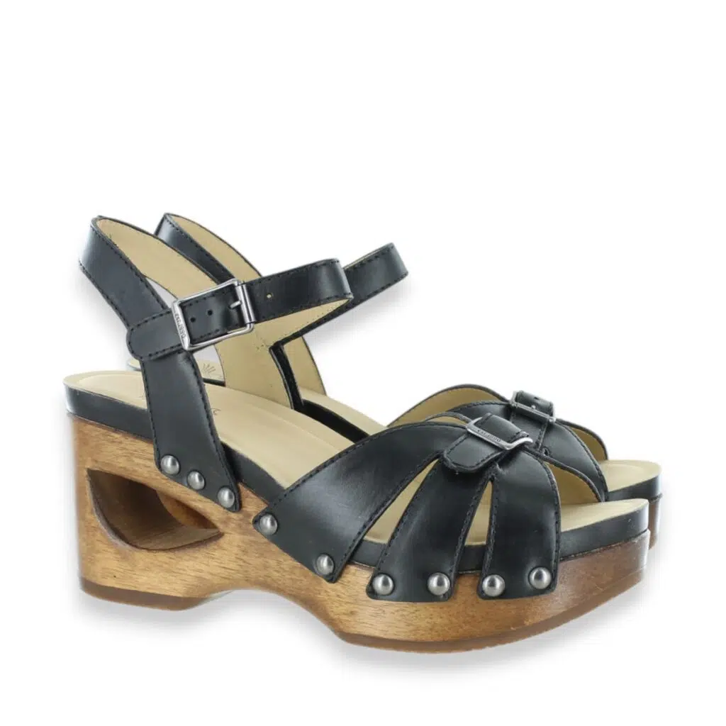 Dansko Alanna 10202-101500 Black Sandals Pair