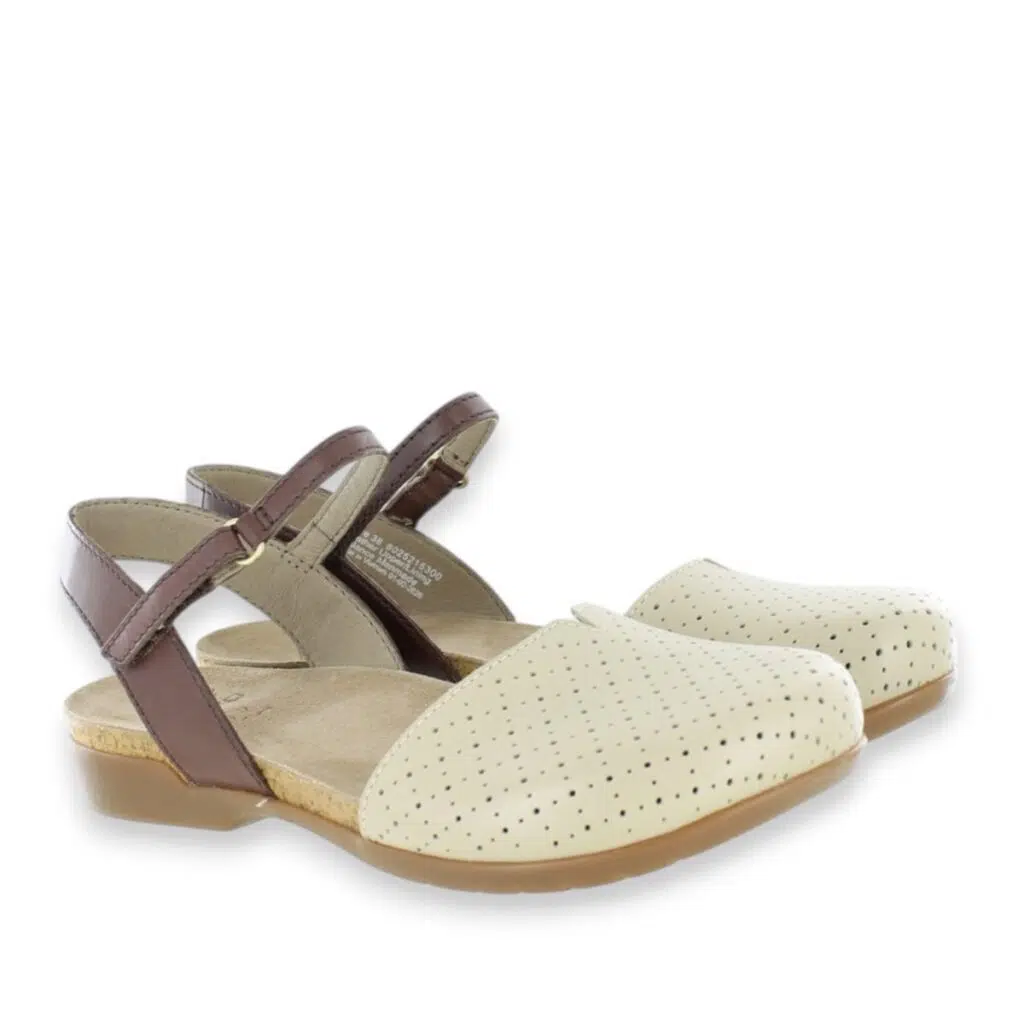 Dansko Rowan 6025-215300 Sand Dress Shoes Pair