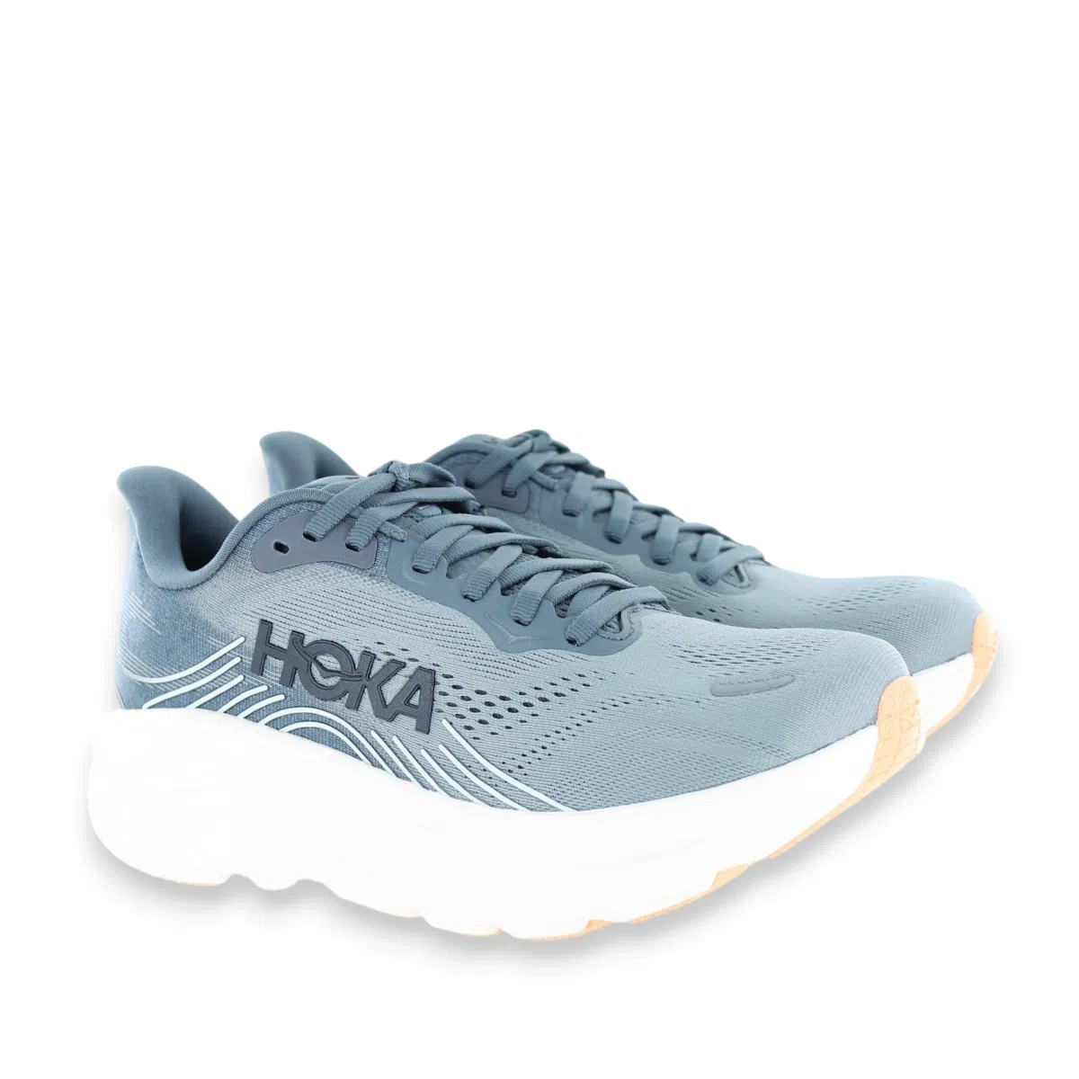 Hoka Clifton 11 1176573-FYGL Navy Athletic Shoes Pair