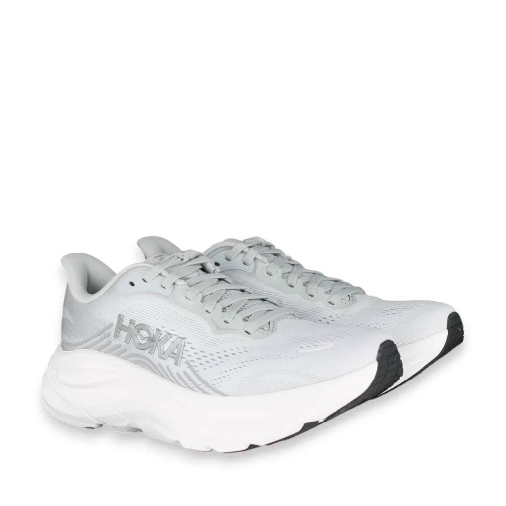 Hoka Clifton 11 1176573-SDSTS Grey Athletic Shoes Pair