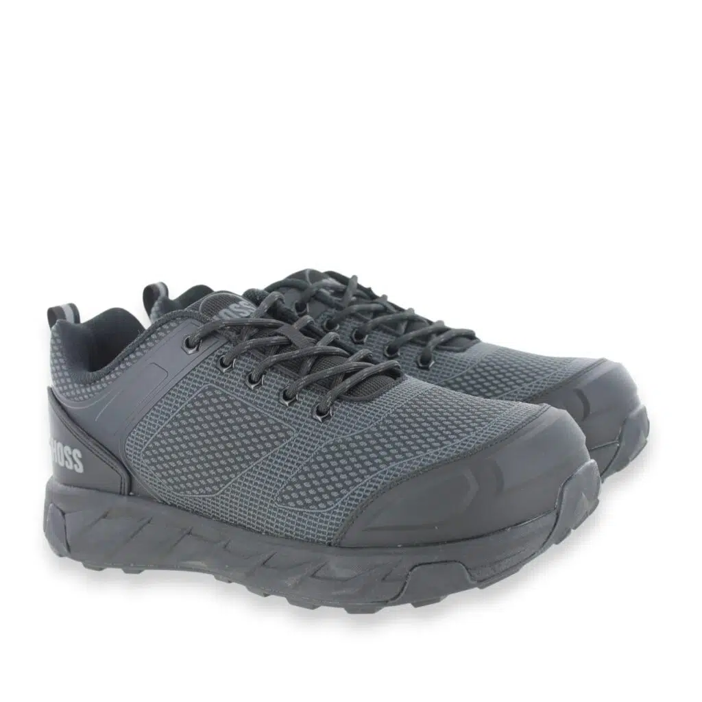 Hoss Buster Low 50160 Black Athletic Shoes Pair