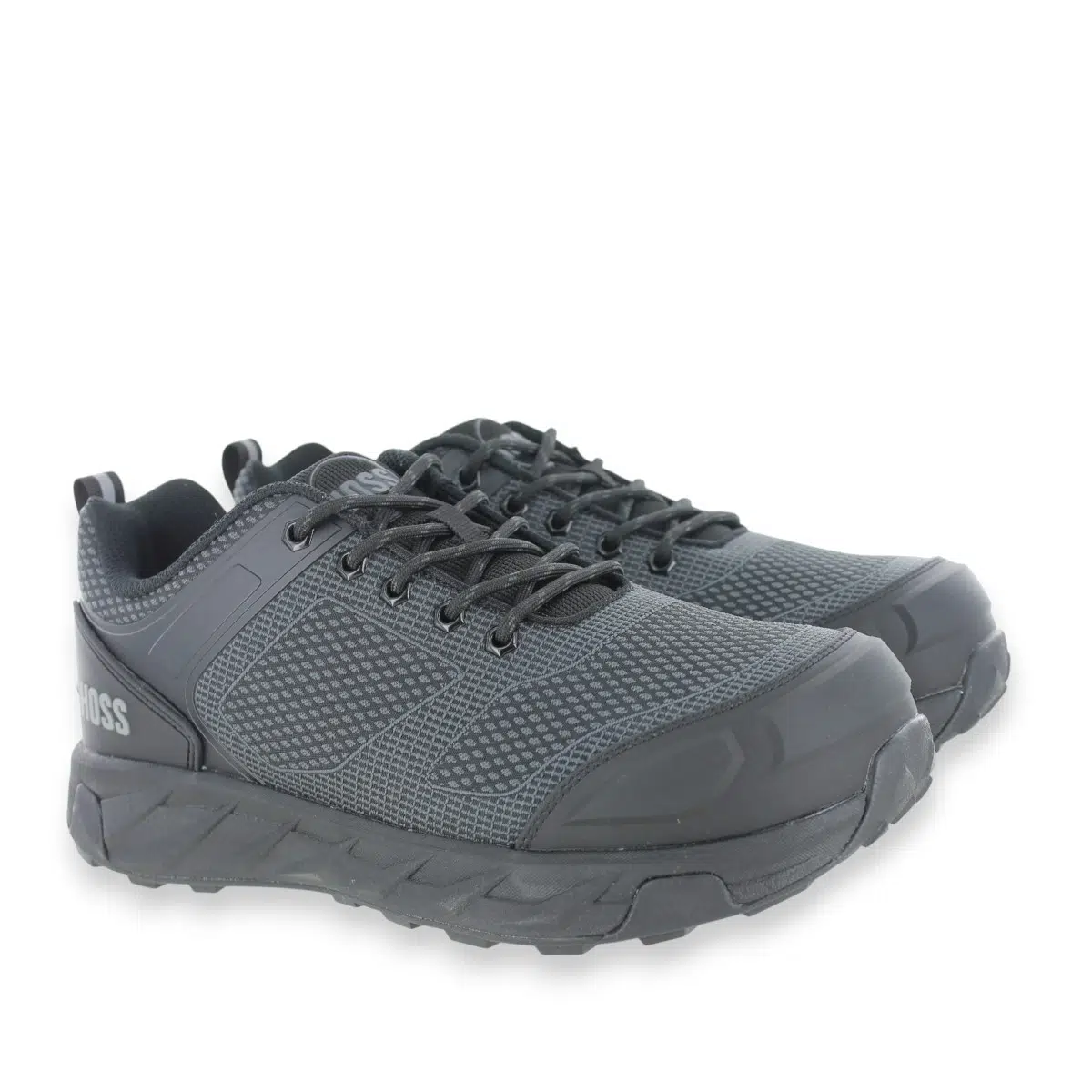 Hoss Buster Low 50160 Black Athletic Shoes Pair
