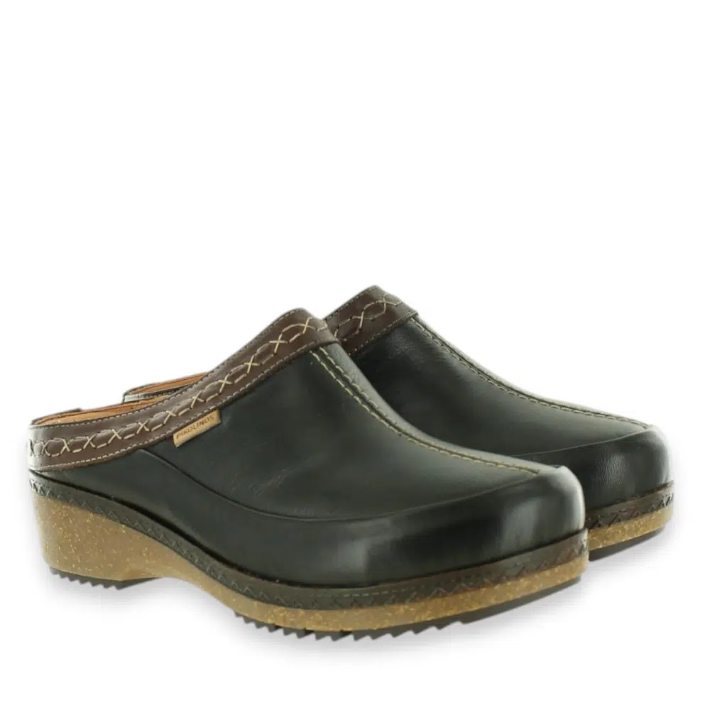 Pikolinos Granada W0W-3922C1-Blk Black Clogs Pair