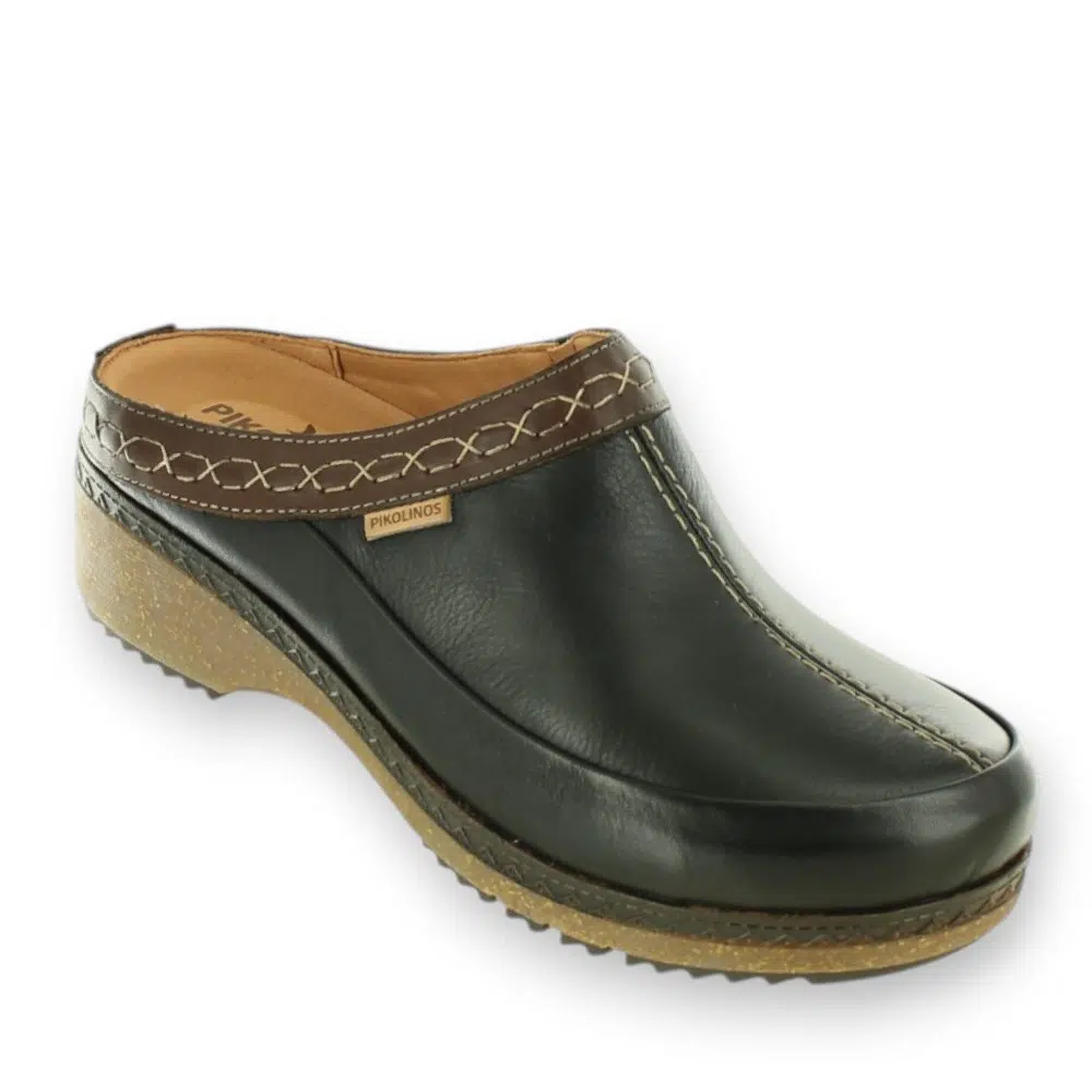 Pikolinos Granada W0W-3922C1-Blk Black Clogs Single