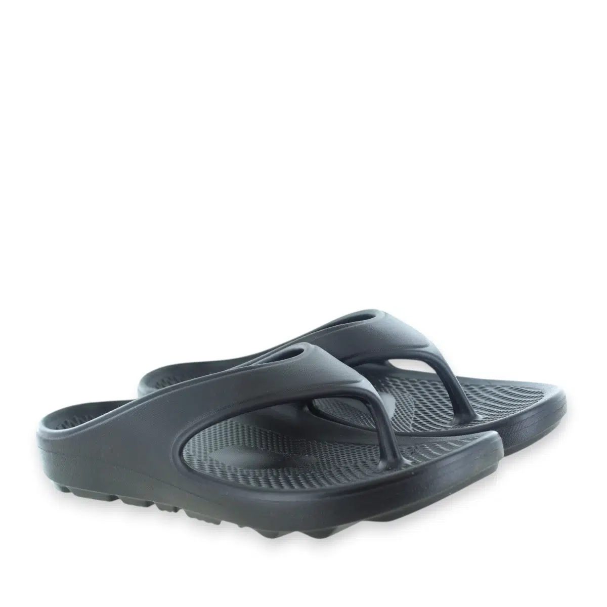 Revitalign Fusion RV2027BLK Black Sandals Pair