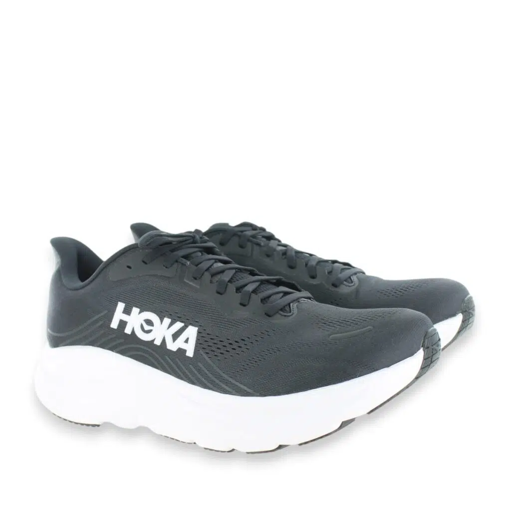 Hoka Clifton 11 1177538-BWHT Black Athletic Shoes Pair